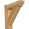 Ekena Millwork Traditional Slat Rough Sawn Outlooker, Western Red Cedar, 6"W x 20"D x 20"H OUT06X20X20TRA06RWR - alternate 1